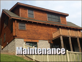 Shelby County, Kentucky Log Home Maintenance